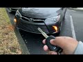 2015 toyota camry unlock and lock sound