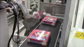 JOMET - Automatic packing of game boxes into cartons