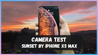Sunset Footage in The City 2021 | iPhone XS Max Camera Test | Time Lapse Video