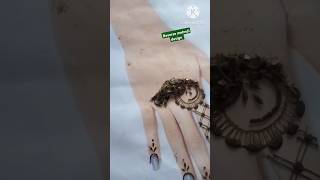 Reverse mehndi design tricks 😯#shorts