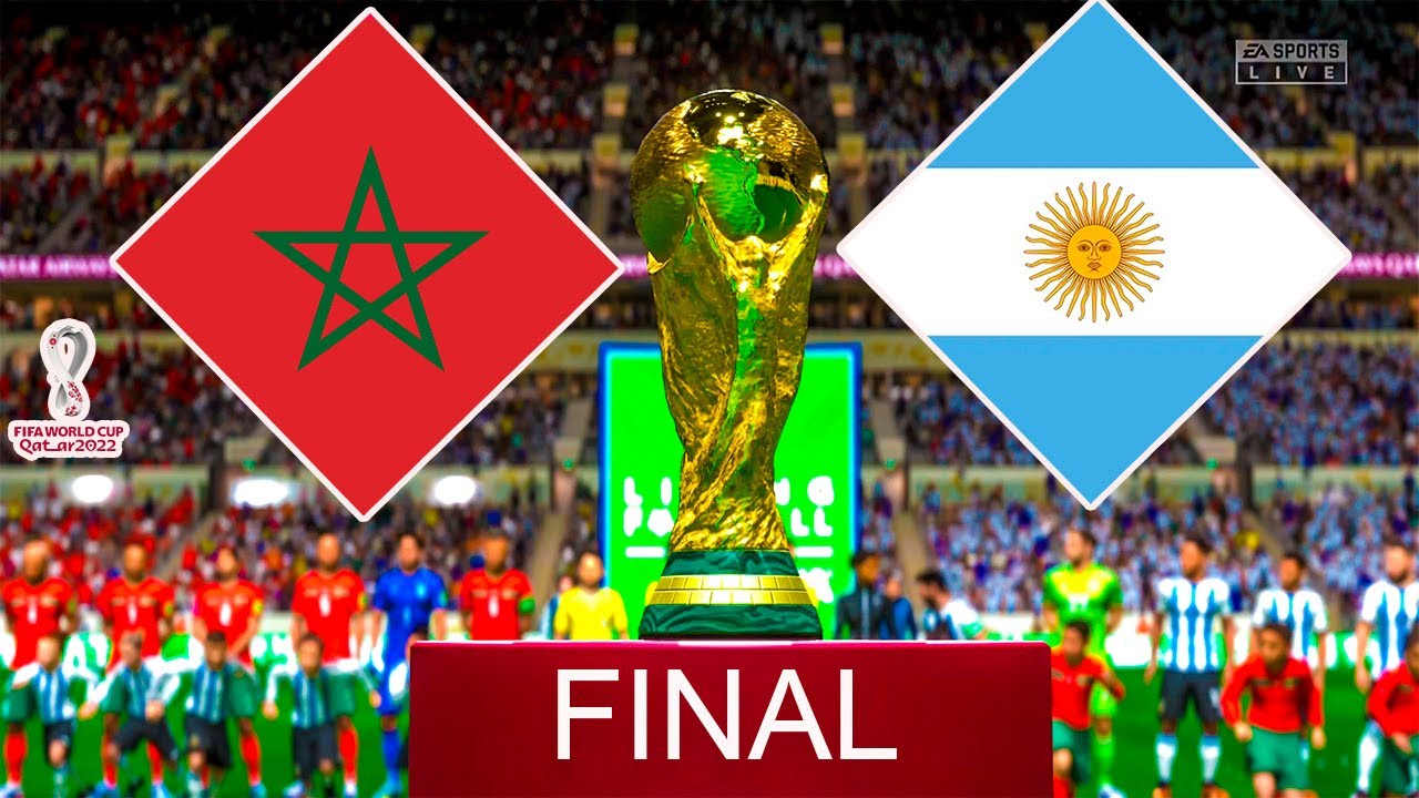 FIFA 23 | Argentina Vs Morocco | FINAL | FIFA World Cup 2022 Qatar ...