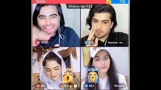 Saddam sani and AH vs Humraz and Reshma new live video funny gap shap and pk match / Sadam sani funy