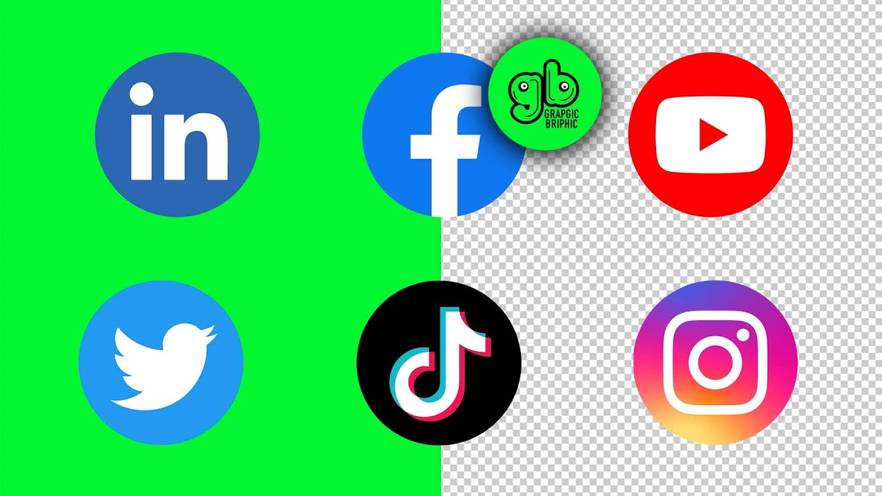 Social Icons Animation Youtube