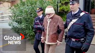 Italian police arrest top Mafia boss Messina Denaro after 30 years on the run
