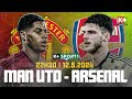 NHẬN ĐỊNH MAN UTD - ARSENAL: CHÊNH LỆCH RÕ RỆT - QUỶ ĐỎ TIẾP ĐÓN PHÁO THỦ BẰNG ĐỘI HÌNH CHẮP VÁ