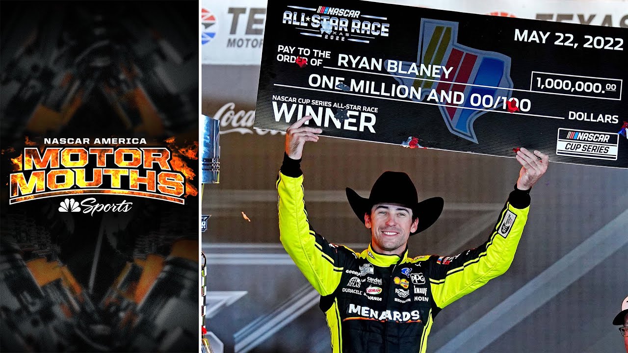 Ryan Blaney Wins All-Star Race; Marcus Ericsson; Tom Meents | NASCAR ...