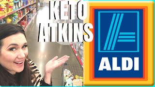 BEST Aldi Grocery Haul For Keto Foods | Atkins Diet | Low Carb Foods WHAT TO BUY!