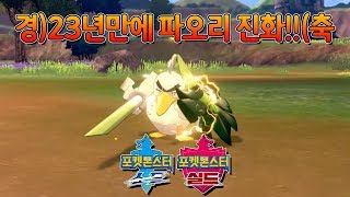 포켓몬스터 소드·실드 23년만의 파오리진화/거기에 전용기술까지?!