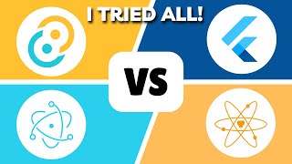 Tauri Vs Flutter Vs Electron Vs Neutralino | Best Framework for Desktop Apps in 2025?