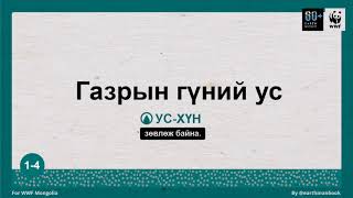 1-4 УС-ХҮН | Газрын гүний ус