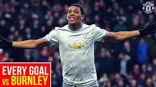 Every Premier League Goal | Manchester United v Burnley | Martial, Rooney, Lukaku, Berbatov \u0026 More!