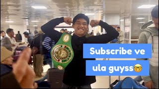 Mizo Boxer Bangalore to Lengpui (Vlog).....#mizo #boxer #vlog #hmeltha_rorum