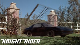 K.I.T.T. hilft Michael sich zu befreien | Knight Rider Deutschland