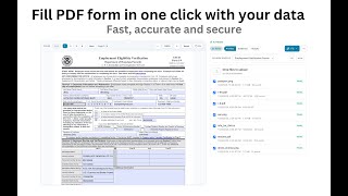 Clerks AI - Fill out PDF forms in seconds with your own data