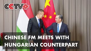 Chinese Foreign Minister Holds Talks with Hungarian Counterpart in South China