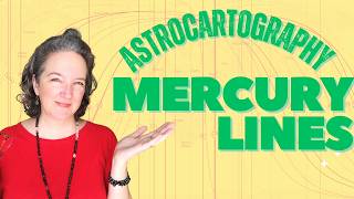 Mercury Lines in Astrocartography Explained: ☿ AC, MC, DC, IC - AstroMapping Astrology