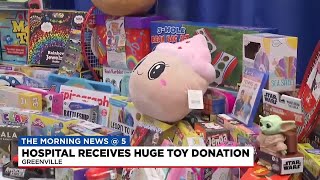 Shriners Children's Hospital receives huge toy donation