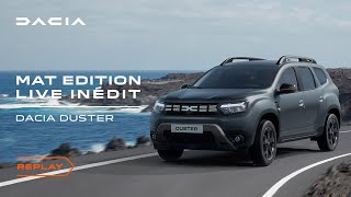 Replay Dacia Live I Duster Mat Edition avec POA