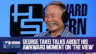 George Takei Explains That Awkward Moment on "The View"