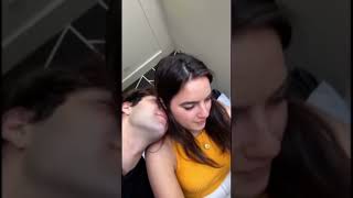 David Dobrik Kisses Natalie | Vlog Squad #SHORTS