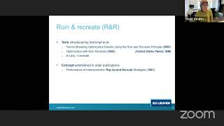 [Scheduling seminar] Greet Vanden Berghe (KU Leuven) | Vehicle routing: A focus on heuristic design