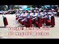 Variasi Barisan GJI Putri SD Negeri 3 Baubau