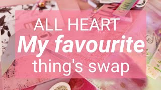 All heart 🩷 My Favourite Thing's Group swap