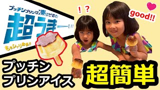 【超簡単】プッチンプリンアイスキャンディー作ってみた！！【カンミーチャンネル～kanmii channel】