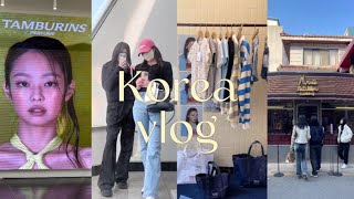 【韓国vlog】3年ぶりの韓国旅行🇰🇷/3泊4日ソウル/お洒落なショップ,カフェ巡り🩰/狎鴎亭/聖水/明洞/ホンデ/江南/