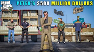 GTA 5 : FOUND PETER'S $500 MILLION DOLLARS || BB GAMING