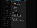 Create Rainbow Text Animation with HTML Canvas | HTML5 Canvas Tutorial #shorts #coding #JavaScript