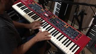 [Dicas para Nord Stage 2 #2] - Piano e Pad, Layer com Piano FM e Sine Lead