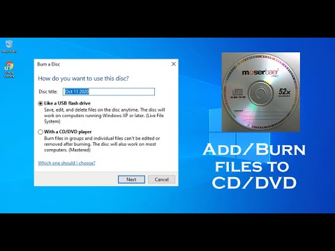 How to Burn CDs, DVDs, and Blu-ray Discs in Windows 11/10