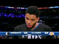 Karl-Anthony Towns says the Wolves played for Flip Saunders in win over Lakers