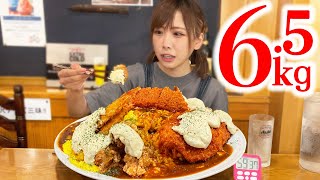 [Gluttony] Challenge menu of omelet rice with only fried food! [Mayo Ebihara]