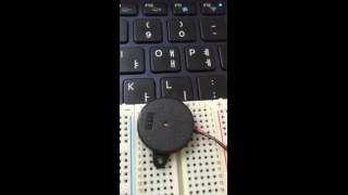 Using a Buzzer with Python on raspberryPi zero