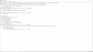 Python datetime Module Part-2 Practical