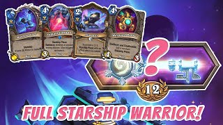 INSANE Starship Warrior Run! - Hearthstone Arena