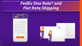 What is FedEx One Rate and how does flat rate shipping work?