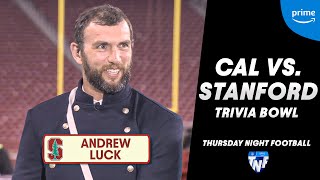 Andrew Luck Joins Star-Studded Cast During Trivia Bowl | Thursday Night Football