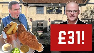 I Review HESTON'S £31 EXPENSIVE FISH AND CHIPS!