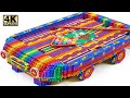 ASMR - How To Make Car Pool Table From Magnetic Balls (Satisfying&Relax) | Magnet World Series