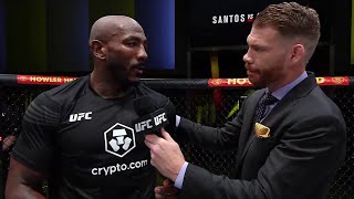 Khalil Rountree Octagon Interview | UFC Vegas 50