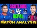 nepal vs scotland match analysis|| Nepal vs usa cwc league 2 live #nepalcricket