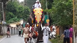 മഴയത്തും ഉത്സവ ആവേശത്തിൽ കൊല്ലങ്കോട് Kollengode Taxi Drivers Mandala Vilakk Maholsavam