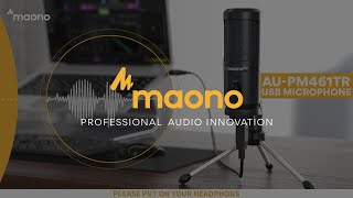 The Audio Comparison For Maono PM461TR