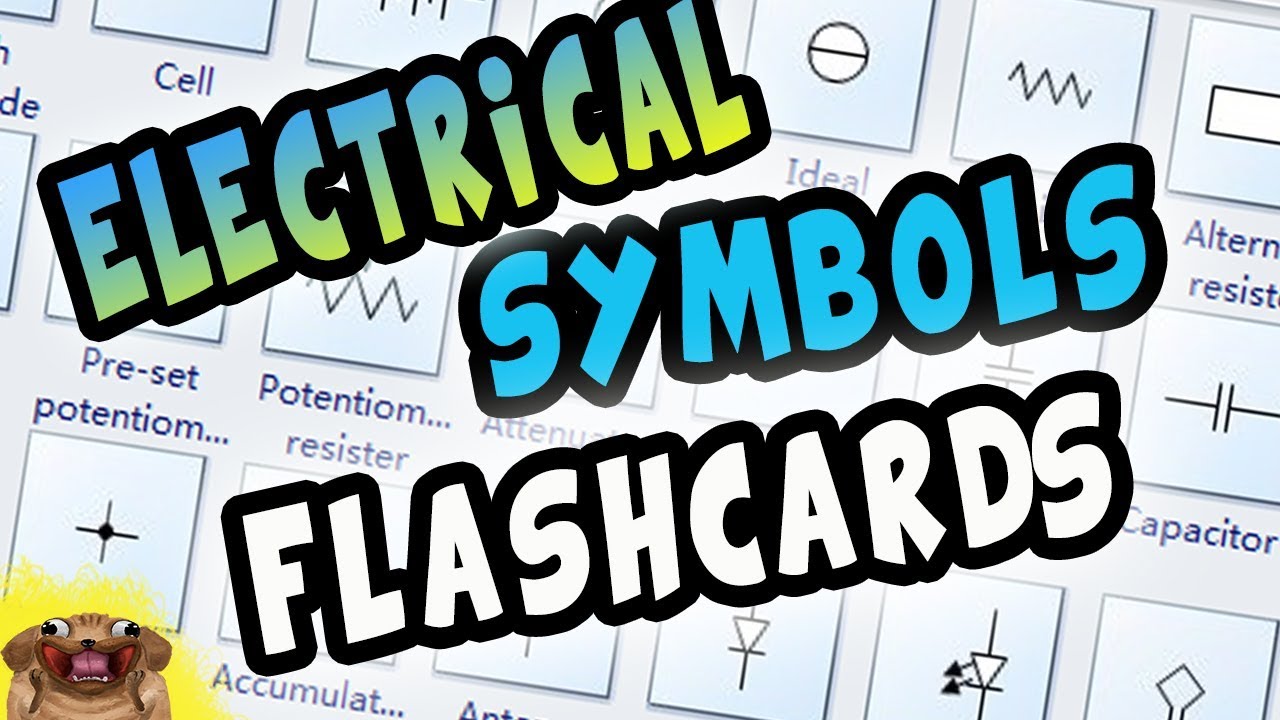 Electrical Symbols Flash Cards - YouTube