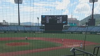 第100回高校野球長崎県大会決勝戦 創成館vs海星1回～