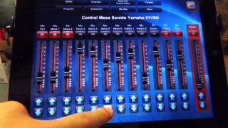 Control Yamaha 01v96 | Crestron per Ipad