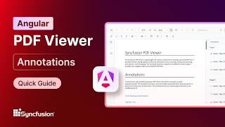 Angular PDF Viewer: Annotations Feature Walkthrough